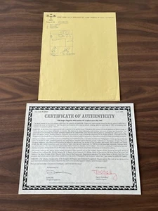 Darlene - TSR Dragon Magazine #38 Jasmine #2 Original Layout 1980 with COA - Picture 1 of 3