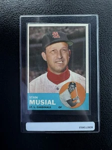 1963 TOPPS #290 STAN MUSIAL HOF STL CARDINALS—PACK FRESH💥*** (tgcs) - Picture 1 of 2