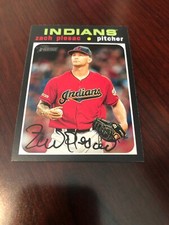 2020 Topps Heritage Zach Plesac #254 Cleveland Indians *Mint*