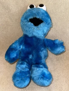 Vintage Applause 1992 Jim Henson Blue Plush Cookie Monster 13” Sesame Street - Picture 1 of 7