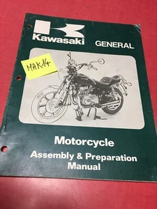 Kawasaki Moto Manual Montaje y De Preparation Z GPZ Kz AE - Imagen 1 de 12