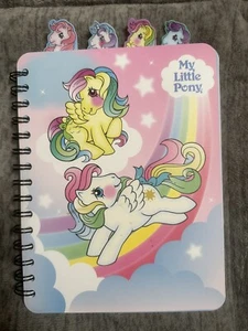 MY LITTLE PONY Tab Spiral Journal Notebook 9x6" Book - Picture 1 of 3