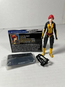 GI Joe 3.75 Convention Exclusive SDC 2016 Scarlett Complete Loose w/ Filecard - Picture 1 of 1