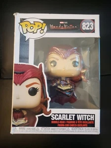 Funko Pop! Marvel WandaVision Scarlet Witch Levitating 823 DAMAGED BOX FAST SHIP - Picture 1 of 6