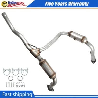 For Jeep Liberty 3.7L 2008 2009 2010 2011 2012 Y Pipe Catalytic Converters EPA - Изображение 1 из 4