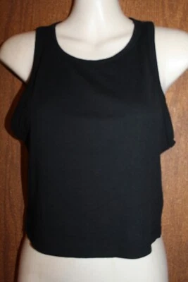 ambiance girl хлопок смесь черный эластичный пуловер Майка L - Изображение 1 из 3