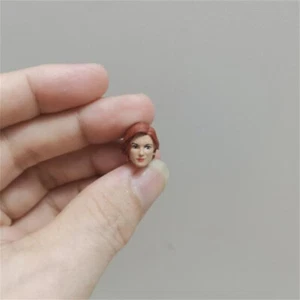 Painted 1/18 Scale Short Hair The Female Warrior Head Sculpt Fit 3.75" Figure - Picture 1 of 3