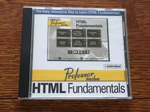 Professor Teaches HTML Fundamentals CD-ROM 2000 - Picture 1 of 4