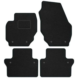 VO07-2 Juego Alfombrillas Velour STREAK Negro para Volvo XC70 II 2007-2016 alfom - Imagen 1 de 9