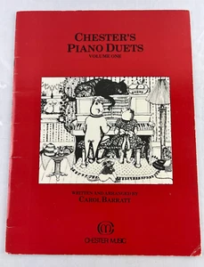 Chester's Piano Duets Volume One by Carol Barratt 1980 Song Book Chester Music - Bild 1 von 8