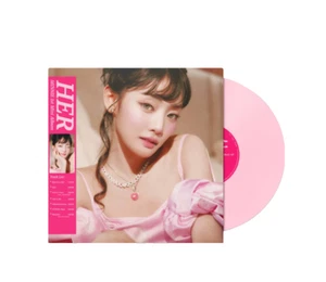 Minnie 1st Mini Album HER LP Pink Vinyl – Limited Edition K-Pop Collectible - Foto 1 di 1