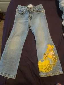 Girl Princess Jeans Size 4 - Picture 1 of 6