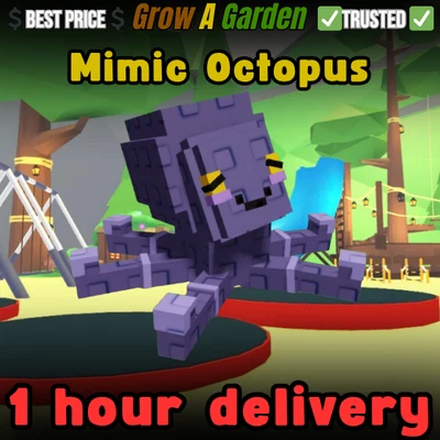 👾MIMIC OCTOPUS👾- GROW A GARDEN - 🤑CHEAPEST🤑 🔴 1 HOUR DELIVERY 🔴