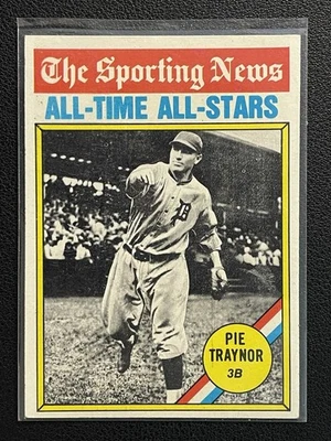  Pie Traynor Topps 1976 noticias deportivas todos los tiempos All-Stars 343 Foto 1 de 2