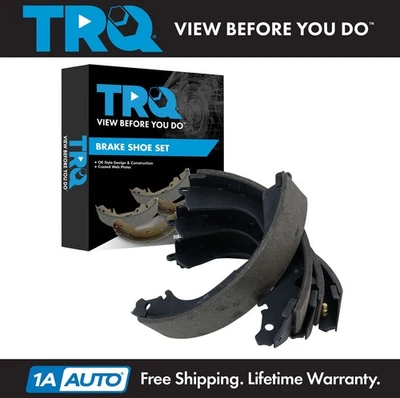 TRQ Brake Shoe Set Rear for Toyota 4Runner T100 Tacoma Tundra - Image 1 of 4