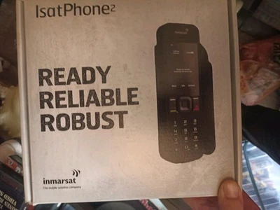 Teléfono satelital Inmarsat IsatPhone 2 de caja abierta Foto 1 de 2