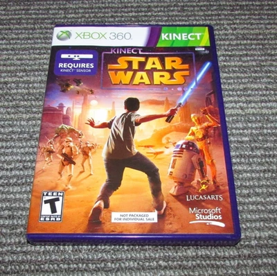 Kinect Star Wars With Bonus Game Demos Disc for Xbox 360 Complete Fast Shipping! - Image 1 of 4