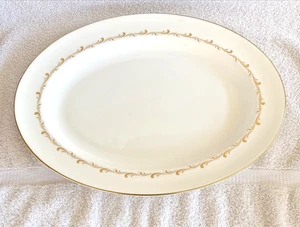 Royal Doulton H4935 Rondo 16" Oval Serving Platter LARGE Bone China England - Picture 1 of 10