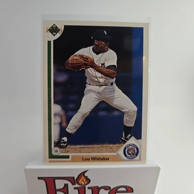 1991 Upper Deck - Lou Whitaker #367 Detroit Tigers  - Image 1 of 4
