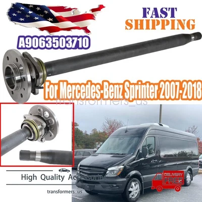 Eje trasero izquierdo conductor Mercedes-Benz Sprinter 2007-2018 A9063503710 Foto 1 de 4