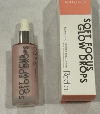 Rodial Soft Focus Glow Drops Illuminating Ultimate Glow Primer 31ml / 1.0oz NIB - Image 1 of 3