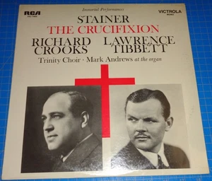 Richard Crooks/Lawrence Tibbett STAINER The Crucifixion - RCA VIC-1403 SEALED - Picture 1 of 2