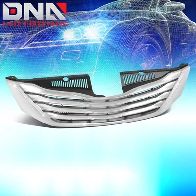 Para 2011-2012 Toyota Sienna Limited XLE inserção de grade frontal cromada com slot para crachá - Imagem 1 de 4