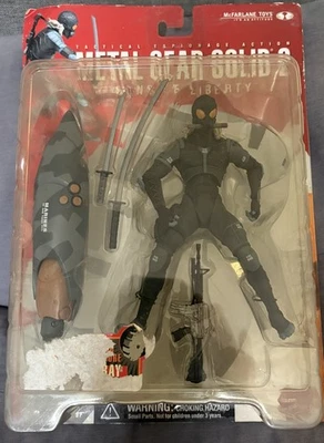 McFarlane Toys Metal Gear Solid 2 Sons of Liberty RAIDEN NUEVO SELLADO Figura de Acción. Foto 1 de 4
