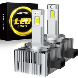 AUXITO D1S D1R light Bulbs 114W 6000K Super White HID Xenon Conversion Kit 2PCS - Picture 1 of 12