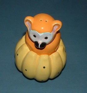 SCIMMIA SU BANANE SALE E PEPE SHAKER - VANDOR - 1988 - MAI USATO - Foto 1 di 4