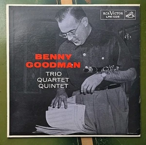 1956 Benny Goodman Trio Quartet Quintet Record 12" Vinyl LP 33 RPM LPM-1226 - Picture 1 of 12