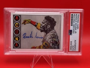 2021 Topps Project 70 - 2008 Topps Baseball Ronald Acuña Jr. #422 Autografo - Foto 1 di 3