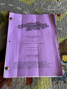 Good Luck Charlie / Jessie Crossover Shooting Draft Script Disney Channel 2013 - Bild 1 von 4