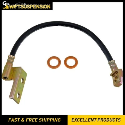 Manguera hidráulica de freno delantero izquierdo Dorman para Ford Mustang 1968 1969 1970 Foto 1 de 3