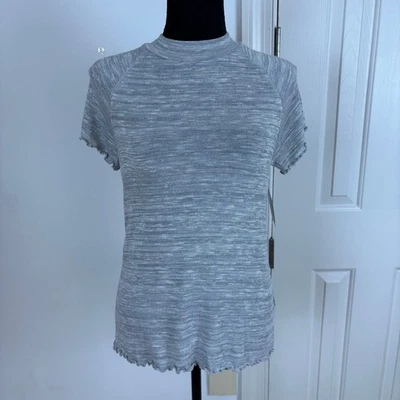 Suéter Melrose & Market para mujer talla M manga corta cuello falso nuevo con etiquetas Foto 1 de 4