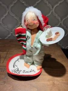 Annalee Puppe Milch und Kekse Annalee Doll Society 1985 - Bild 1 von 7