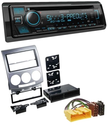 Kenwood Bluetooth USB CD MP3 DAB Autoradio für Mazda 5 (2005-2010) - Bild 1 von 4