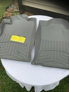 WeatherTech FloorLiner for 2005-2007 Toyota Tacoma - 1st Row, Grey - Picture 1 of 5