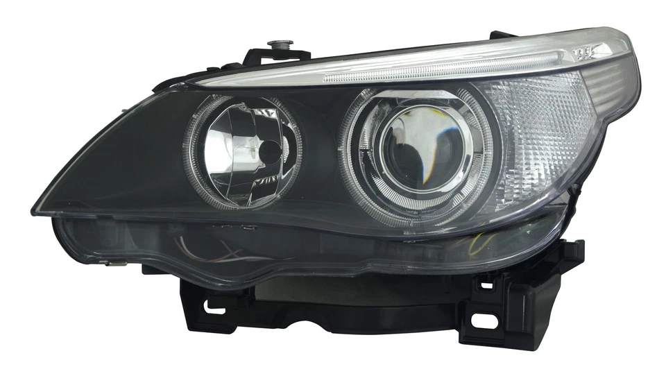 Scheinwerfer links für 5er BMW E60 E61 2003-2007 für D1S H7 Xenon + Stellmotor - Bild 1 von 4