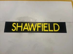 SHAWFIELD - Hamilton Depot 289 Scottish Bus Destination Blind 36” - Picture 1 of 11