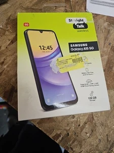 Samsung Galaxy A15 5G - 128 GB - Blue Black (Straight Talk) - Picture 1 of 3