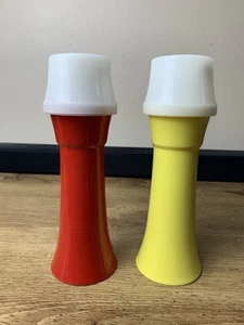 Vintage Tupperware Ketchup und Senfspender Retro mit Deckel - Bild 1 von 11