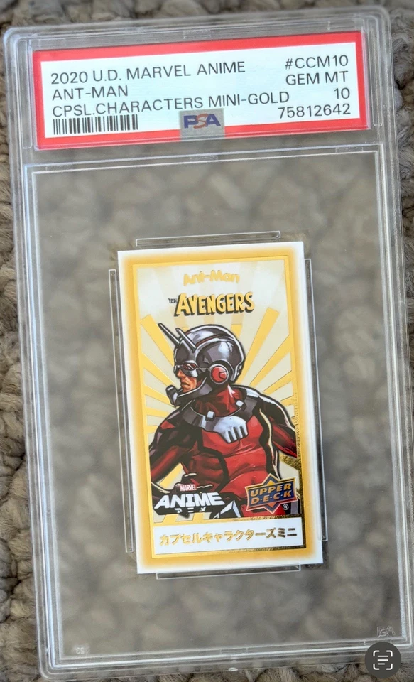 2020 Upper deck Marvel Anime Ant-Man PSA 10 - Image 1 of 1