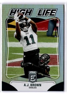2023 Donruss Elite #HL-14 A.J. Brown High LIfe - Picture 1 of 2