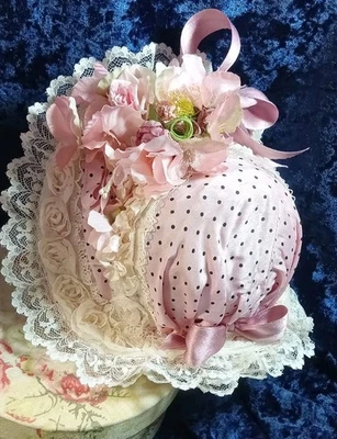  SOMBRERO MUÑECA ~ Adorable para ATG. MUÑECA BISQUE FRANCESA/ALEMANA 13" CIR.&21" ROSA SEDA  Foto 1 de 4