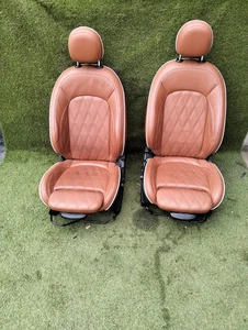 Sedili Interno Tappezzeria Mini Cooper John Cooper F56 Modello 3 Porte In Pelle - Foto 1 di 13