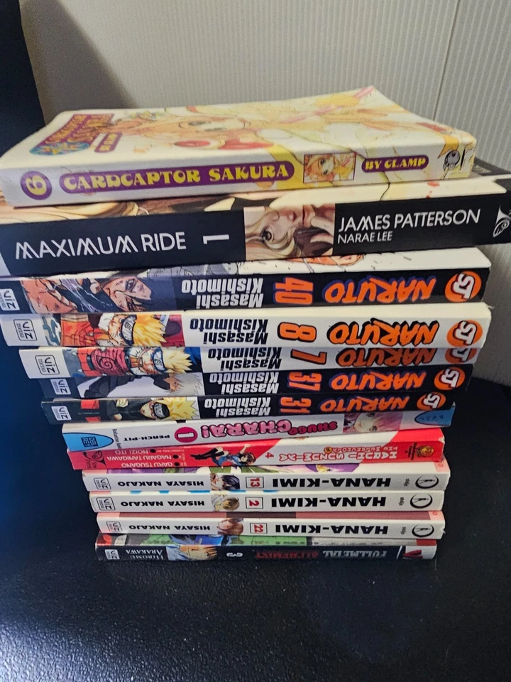 Anime Manga Books Naruto & More You Choose! 10/6/2025 - Image 1 of 1