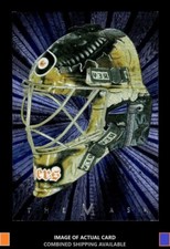 2001 Be a Player Between the Pipes The Mask Roman Cechmanek Philadelphia Flyers