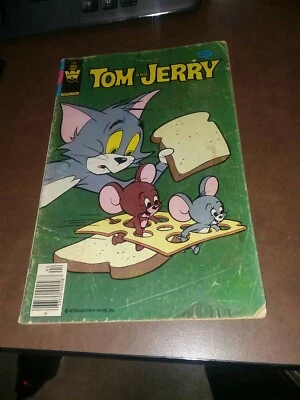 Tom & Jerry #328 Whitman Comics 1980 Edad de Bronce dibujos animados Metro Goldwyn Mayer Foto 1 de 3