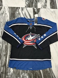 Columbus Blue Jackets 2003 Logo Adidas Primegreen Blanko Trikot Gr. 54 Neu mit Etikett - Bild 1 von 6